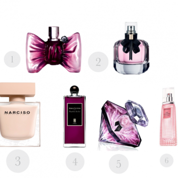 Sélection de parfums roses pour la rentrée 2016