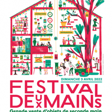 Nantes – Festival Deux mains – la grande braderie des Ecossolies